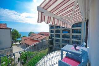 Апартаменты Seaside Apartments Petrovac Петровац Апартаменты с 1 спальней и видом на море-1