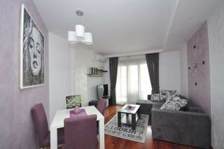 Апартаменты Seaside Apartments Petrovac Петровац Апартаменты с 1 спальней и видом на море-11